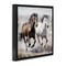 Stupell Industries Wild Run Horse Pair Floating Frame By Kim Allen